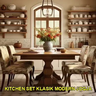 Keindahan dan Fungsionalitas Kitchen Set Klasik Modern Jogja
